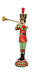Toy Soldier Statue with Trumpet Large Christmas Decor 6.5 FT